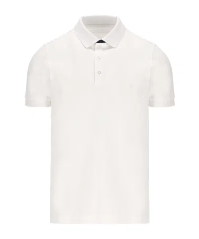 FAY LOGO-EMBROIDERED PIQUÉ POLO SHIRT