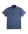 Fay Polo Shirt Collar Short Sleeves In Blue