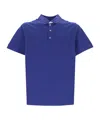 Fay Logo-embroidered Polo Shirt In Blue