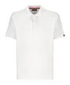 Fay Bicolor Db Collar Polo In White