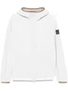 Fay Logo-patch Windbreaker In White