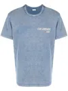 Fay T-shirt Mit Logo-print In Blue