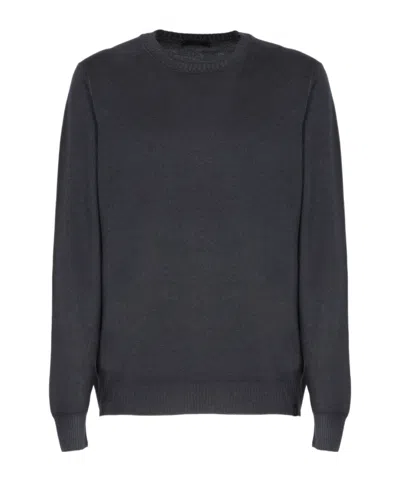 FAY LOGO-TAG CREW NECK JUMPER