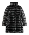 Fay Urban High-neck Padded Coat In Black