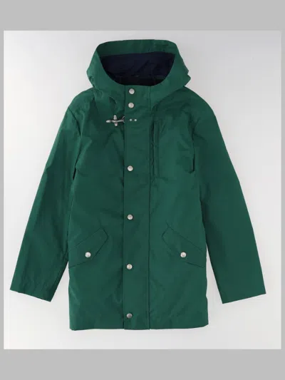 Fay Polyamide Jacket In Green