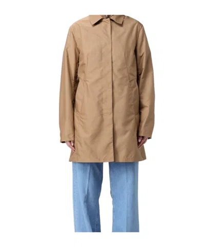 Fay Long Sleeve Jacket In Brown