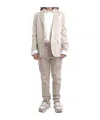 Fay Long Sleeve Suit In White
