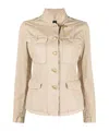 Fay Sahariana Military-jacke In Nude
