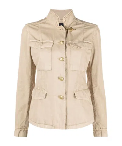 FAY LONG-SLEEVED BUTTON CASUAL JACKET