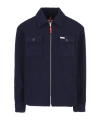 Fay Jacket Wool Blend Buttoned Cuffs In Black