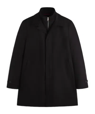 Fay Long-sleeved Casual Jacket In Black