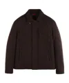 Fay Long-sleeved Casual Jacket In Black