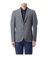 Fay Long-sleeved Casual Jacket In Gray