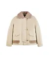 Fay Long-sleeved Casual Jacket In Nude