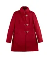 Fay Romantic Coat In Red