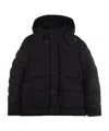 Fay Long-sleeved Down Jacket In Black