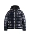 Fay Long-sleeved Quilted Down Jacket In Black