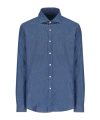 Fay Denim Shirt In Blue