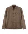 Fay Long-sleeved Shirt In Brown