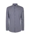 Fay Long-sleeved Shirt In Gray