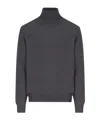 Fay Mock Neck Sweater In Black