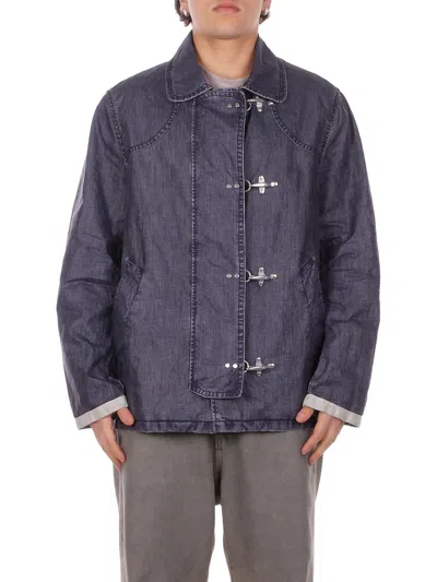 Fay Man Jacket Nam1352101 Tzd2u807 4 Hooks Archive Blue Navy