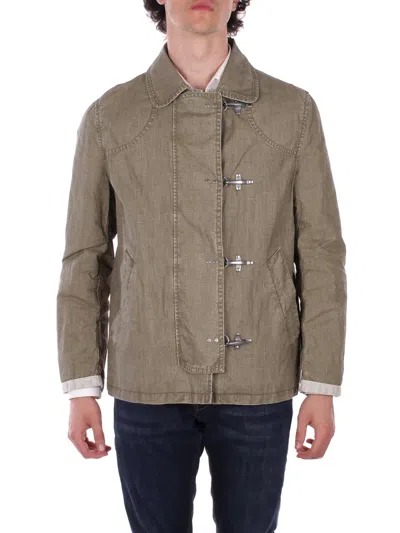 Fay Man Jacket Nam1352101 Tzd2v419 4 Hooks Archive Green In Brown