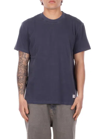 Fay Man T-shirt Mpmb352119 Tzgdu807 T-shirt Archive Blue Navy
