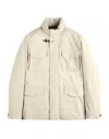 Fay Medium Tan Field Stretch Utility Jacket In Neutral