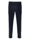 Fay Men Capri Model Pants In Blue
