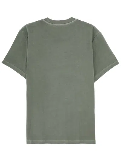 Fay Men's Classic Cotton Mini T-shirt In Green