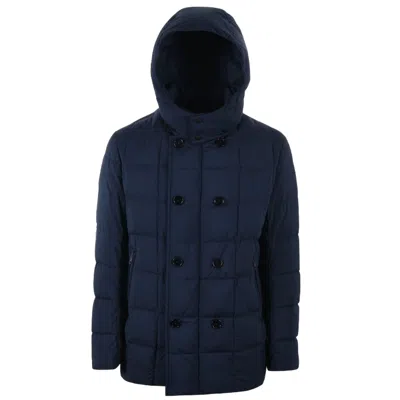 Fay Men's Coats  - Jacket - Blue