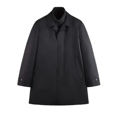 FAY MEN'S COATS FAY - MORNING COAT - BLUE