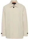 Fay Short Jacket Morning Side Pockets In Gray