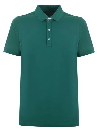 FAY FAY MEN POLO PIQUET STRETCH BICOLOR