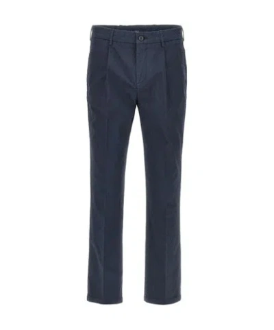 Fay Men Trousers In Blue