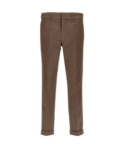 Fay Men Trousers In Brown
