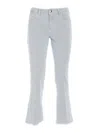 Fay Middle Waist Miniature Jeans In White