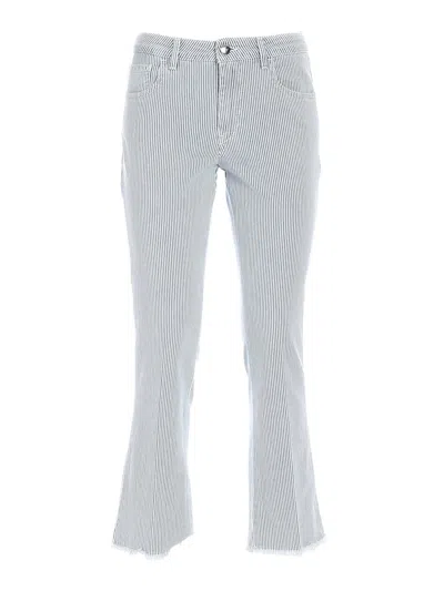 Fay Middle Waist Miniature Jeans In White