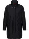 Fay Midnight Blue 4 Ganci Coat In Blu