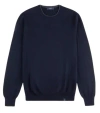 Fay Jumper In Blue Shaved Wool Knit