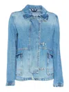 Fay Mini 3 Ganci Denim- Sfoderato In Blue