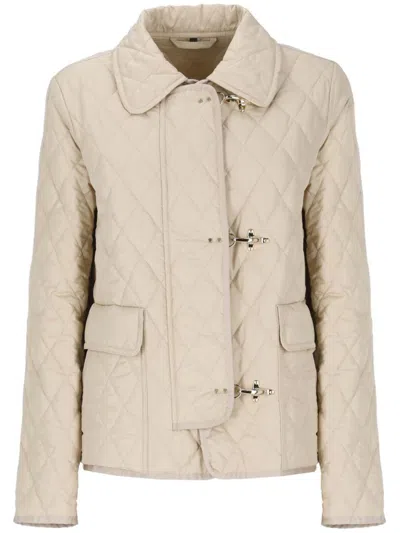 Fay Mini 3 Hooks Clothing In Beige