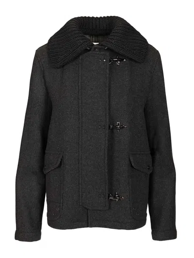 Fay Mini 3ganci -sfod Coats Grey In Black