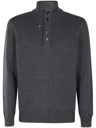 FAY MOCK-NECK WOOL JUMPER