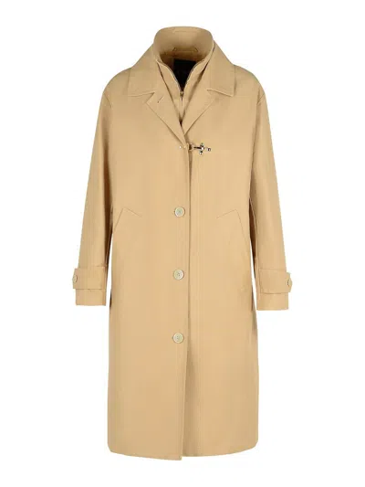 Fay Morning Beige Polyamide Blend Parkka