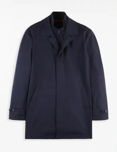 Fay Morning Coat In Blue