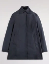 Fay Technical Poplin Blue Morning Coat In Blue