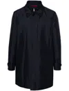 Fay Morning Coat In Blue