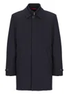 Fay Blue Nylon Morning Raincoat In Blue